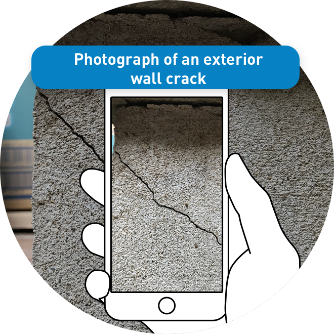 Structure of the Image Diagnostic AI for Exterior Wall Cracking